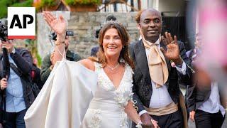 Norwegian princess marries an American self-styled shaman in star-studded wedding