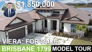 AR Homes Arthur Rutenberg Viera Model Home For Sale | $1,850,000 | Brisbane 1799 Model | Space Coast