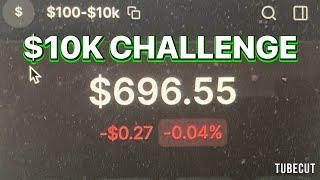 $100 TO $10K SOLANA MEME COIN TRADING CHALLENGE