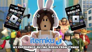 My First Experience Buying Robux on ITEMKU: Is it really SAFE?