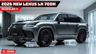 2026 Lexus LX 700h: Unveiled! First Look at the Hybrid Luxury Beast That Redefines SUV Performance.