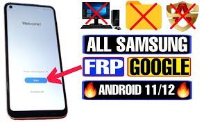 Without PC: All Samsung FRP Bypass Android 11/12 | Google Account Bypass 2023 | No Alliance Shield |