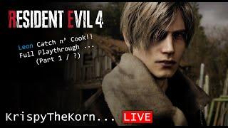 Resident Evil 4 Remake Playthrough!! Part 1 (PC Gameplay 1440p)(PC Gameplay 1440p)