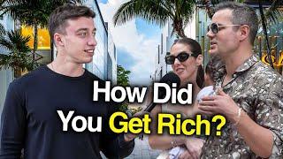 Asking Miami Luxury Shoppers How They Got Rich