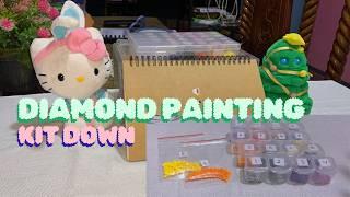 Kitting Down Diamond Painting | Animals | Hanaboo