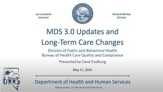 MDS 3.0 Training - Part 1