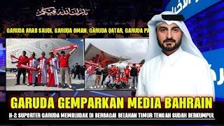  BAHRAIN DI BIKIN MERINDING !! RIBUAN SUPORTER GARUDA PADATI BEBERAPA TITIK KUMPUL DI BAHRAIN