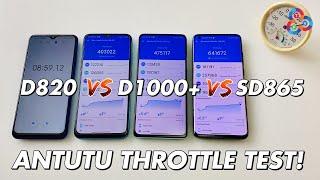 Mi 10 Ultra vs K30 Ultra vs 10X Pro - ONE HOUR ANTUTU THROTTLE TEST!