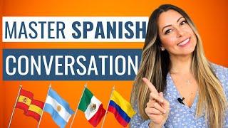Talk to anyone in Spanish! Master Spanish Conversations in 4 Easy Steps | Conversaciones en español