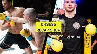 Cage Warriors Academy #35 - Recap Show hosted by Mark Heath