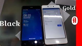 Mobiistar CQ Black vs Gold