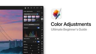 Color Adjustments – The Beginner’s Guide to Pixelmator Pro