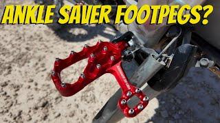 ANKLE SAVER Footpegs - Fastway | Honda 450 RL