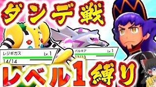 【剣盾】開始レベル1で強化ダンデを倒します！【ゆっくり実況】【ポケモン】