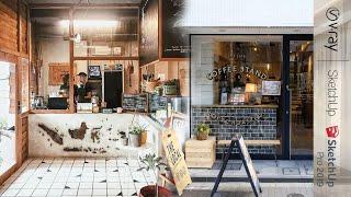 100+ Amazing Small Space Cafe Design Ideas in The World #39