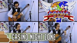 Masato Nakamura - Casino Night Zone (1P) (for Classical Guitar Quartet) [Sonic the Hedgehog 2]