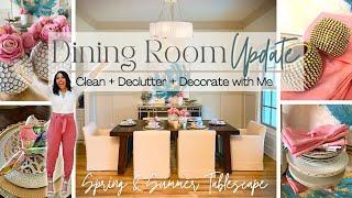 Home Update | Clean + Declutter + Decorate w/Me | Spring + Summer Decor |New Construction Home