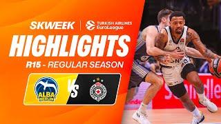 CLUTCH TIME IN BERLIN AGAIN PARTISAN 🫨 Alba Berlin vs Partizan Belgrade - Highlights EuroLeague R15