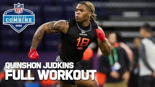 Quinshon Judkins' 2025 NFL Scouting Combine workout