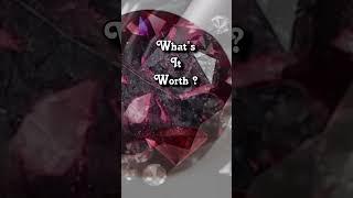 How Much is a Red Diamond Worth? #jewelry #reddiamond