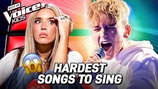These Young Singers CRUSHED These TOUGH Songs on The Voice 