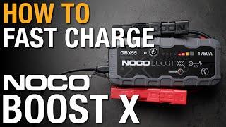 How to Fast Charge NOCO Boost X