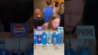 Do All Blue Drinks Taste the Same? #game #challenge #family