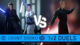 Count Dooku 1vs2 Duels Compilation | Star Wars Battlefront II