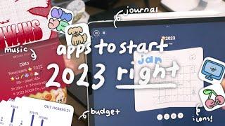 5 productivity apps to kick start your 2023‍ budgeting, journal, music, icon pack