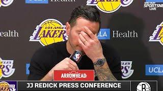 JJ Redick is PISSED at Lakers Performance vs Nets and CALLS OUT Luka/Reaves for Sloppy Play..