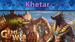 Gems of War: Khetar Kingdom Showcase