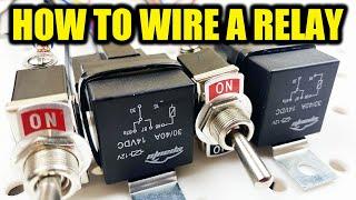 5 Pin Relay Wiring For Beginners | Diagram | @WiringRescue