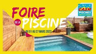 C'est la Foire de la Piscine chez Cash Piscines !