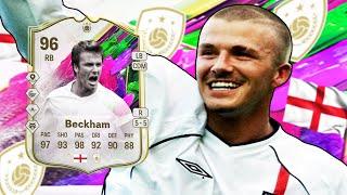 96 Shapeshifters Icon Beckham SBC PLAYER REVIEW!