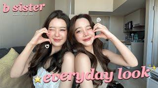 The B sisters Ep.1 | Our everyday makeup look , Bam & Beam | Beamsareeda