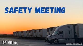 Safety Meeting 9/6/2024