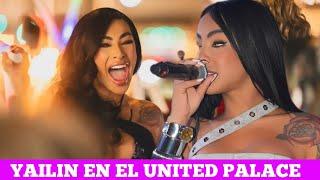 yailin sorprende sus chivirikas en el united palace