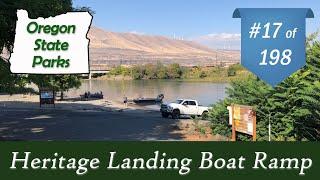 State Park 17 of 198! Heritage Landing Boat Ramp | Visiting ALL Oregon State Parks