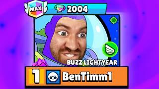 How I Became the #1 BUZZ LIGHTYEAR in Brawl Stars! (2000 Trophy Push)