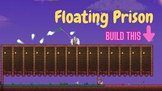 Building a Floating Prison | Terraria