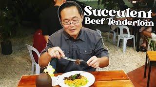 Succulent Beef Tenderloin At Jacob's Home Style Cooking! 