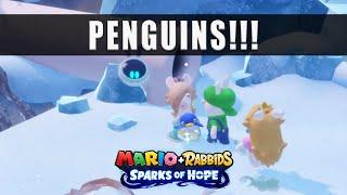 Mario + Rabbids Sparks of Hope Pristine Peak Penguins - Penguin locations