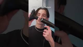 Middle part hairstyle tutorial
