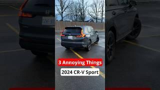 3 Annoying Things About the 2024 #Honda CR-V Sport AWD #carreview #automobile #autobuying #suvs