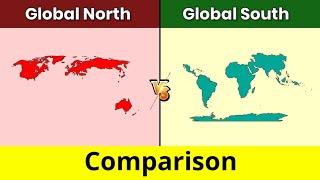 Global North vs Global South | Global South vs Global North | Comparison | Data Duck