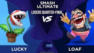 Lucky (Piranha Plant) vs loaf (Wario) - Losers Quarter-Final - Dragun House Monthly Dec. 2023