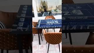 Modern Dining Table With Chairs #diningchairs #diningtable #diningfurniture