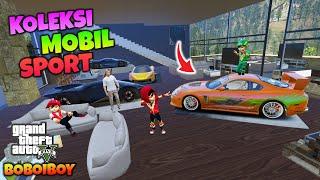 BOBOIBOY BLAZE CRYSTAL DAN API BERKELILING RUMAH BRIAN O'CONNOR - GTA 5 MOD BOBOIBOY KUASA 7