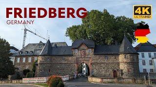 Friedberg (Hessen), Germany: A walking tour in 2023 I  4K HDR