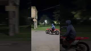 Probando la Crf 450 vuelta tranqui